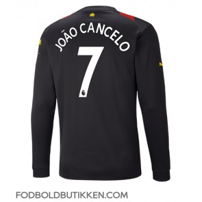 Manchester City Joao Cancelo #7 Udebanetrøje 2022-23 Langærmet